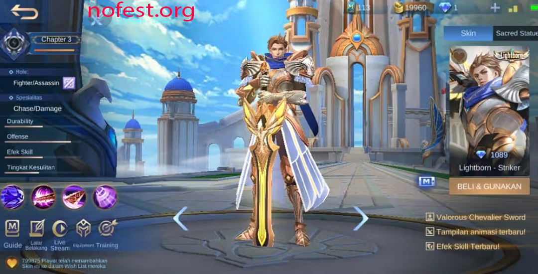 Alucard Transformasi Skin